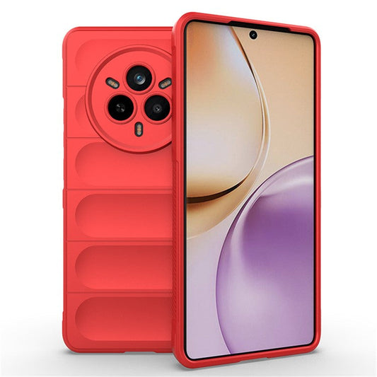 For Realme 14 Pro 5G Case Anti-Drop Soft TPU Rugged Phone Back Cover - Red