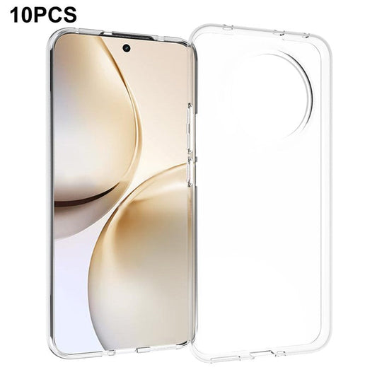 10Pcs / Pack For Realme 14 Pro+ 5G Case Watermark Free TPU Protective Clear Phone Cover
