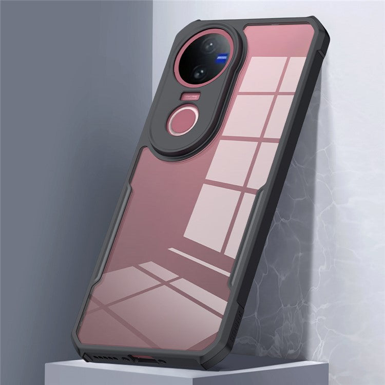 XUNDD For vivo V50 5G Case Dropproof TPU + Acrylic Clear Back Phone Cover