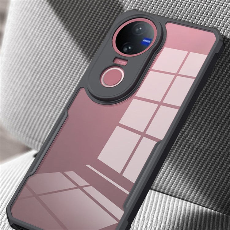 XUNDD For vivo V50 5G Case Dropproof TPU + Acrylic Clear Back Phone Cover