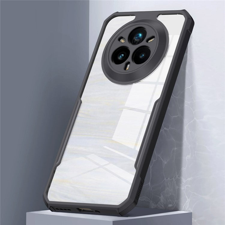 XUNDD For Realme 14 Pro+ 5G Case Dropproof TPU + Acrylic Clear Back Phone Cover