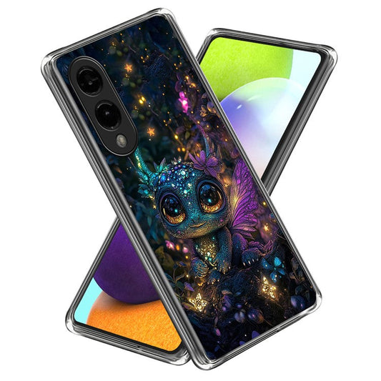 For Samsung Galaxy S25 Edge Case Pattern Printed IMD Shockproof TPU Phone Cover - Elf