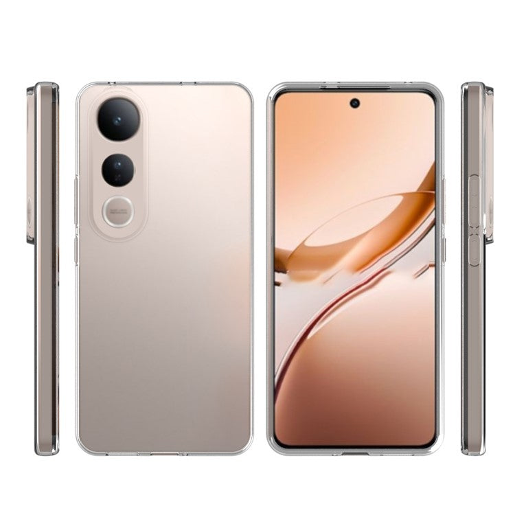 For vivo V50 Lite 5G Clear Phone Case Watermark Resistant TPU Back Cover