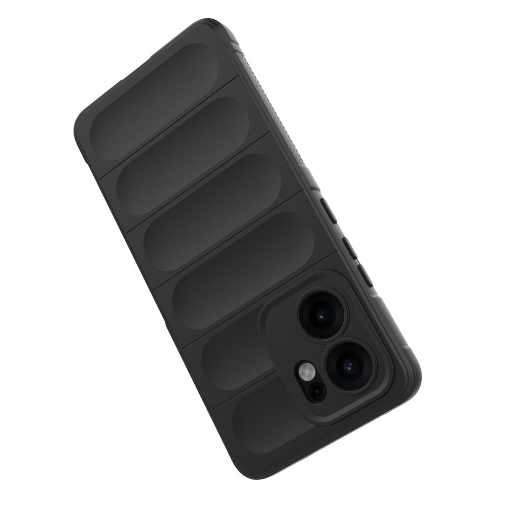 For Oppo Reno13 F 5G Case Anti-Drop Soft TPU Rugged Phone Back Cover - Light Purple