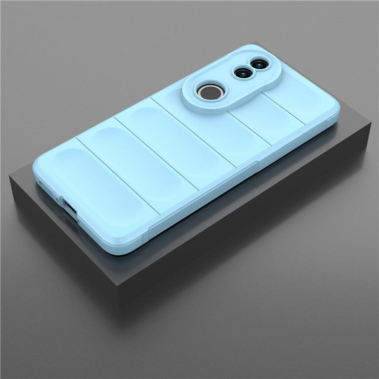For vivo V50 5G Case Anti-Drop Soft TPU Rugged Phone Back Cover - Baby Blue