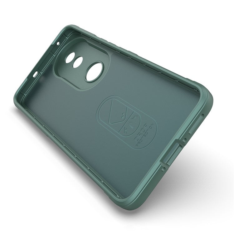 For vivo V50 5G Case Anti-Drop Soft TPU Rugged Phone Back Cover - Green