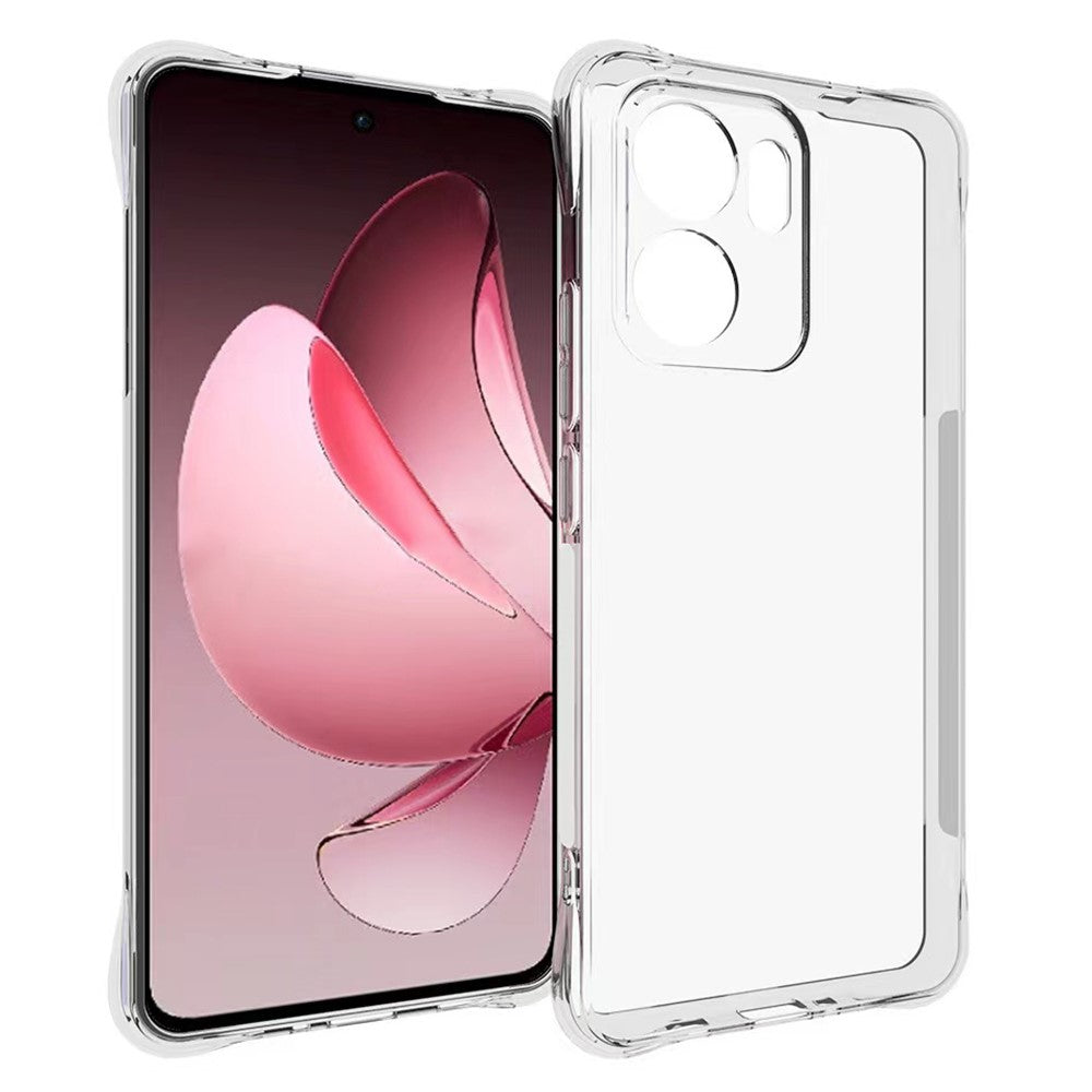 WANLONFENG WL Series for Oppo Reno13 F 5G Case 2.0mm TPU Phone Cover with Tempered Glass Film