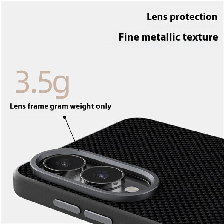 ABEEL For Samsung Galaxy S25 Edge Case Compatible with MagSafe Printed PC TPU Aluminum Alloy Leather Phone Cover - Black