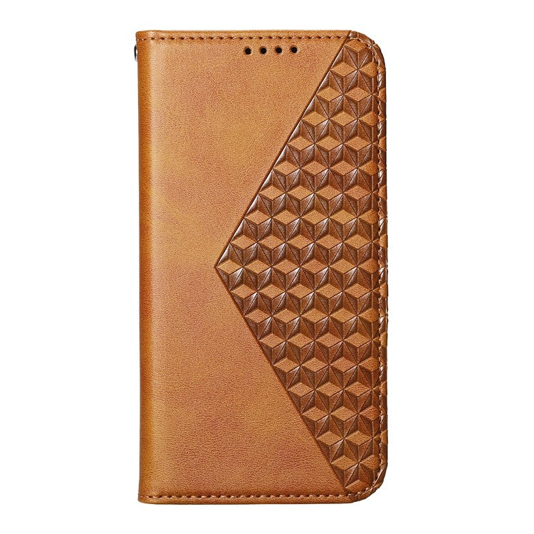 For Realme 14 Pro 5G Case Calf Texture PU Leather Phone Cover with Wallet - Yellow