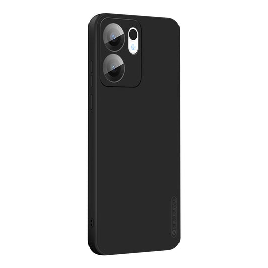 For Oppo Reno13 F 4G / Oppo Reno13 F 5G Phone Case PINWUYO Soft Matte TPU Mobile Back Cover - Black