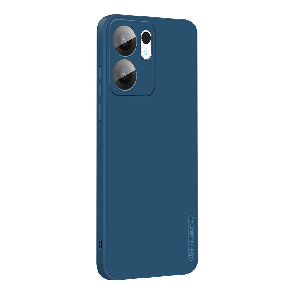 For Oppo Reno13 F 4G / Oppo Reno13 F 5G Phone Case PINWUYO Soft Matte TPU Mobile Back Cover - Blue