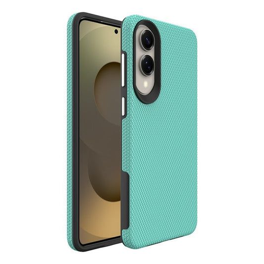 For Samsung Galaxy S25 Edge Case TPU + PC Four Corner Anti-Drop Phone Cover - Mint Green