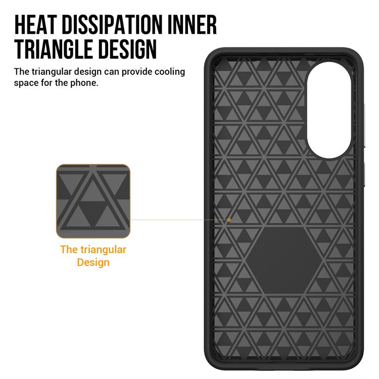 For Samsung Galaxy S25 Edge Case TPU + PC Four Corner Anti-Drop Phone Cover - Dark Purple