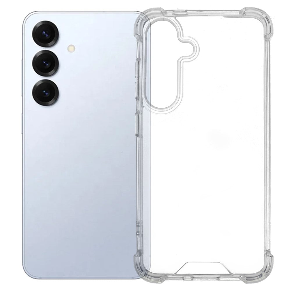 For Samsung Galaxy A17 5G / A16 4G / 5G Clear Phone Case TPU + Acrylic 1.5mm Shockproof Back Cover