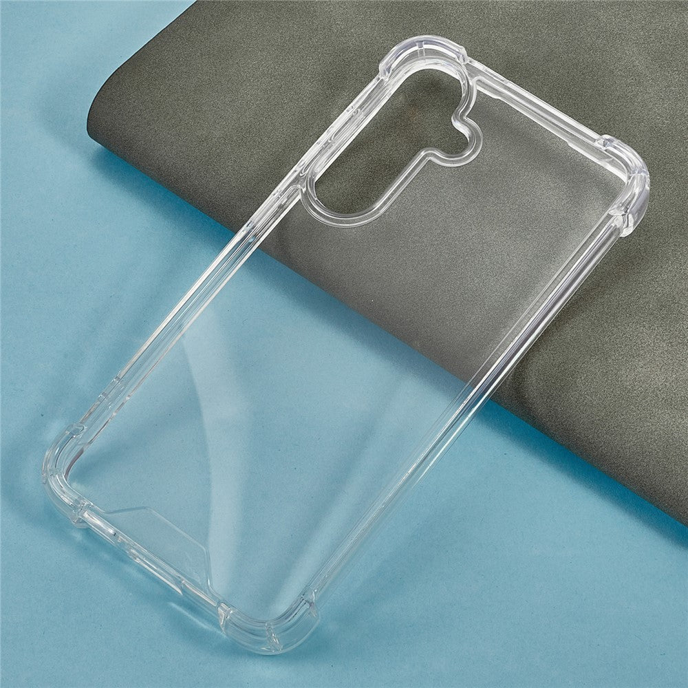 For Samsung Galaxy A17 5G / A16 4G / 5G Clear Phone Case TPU + Acrylic 1.5mm Shockproof Back Cover