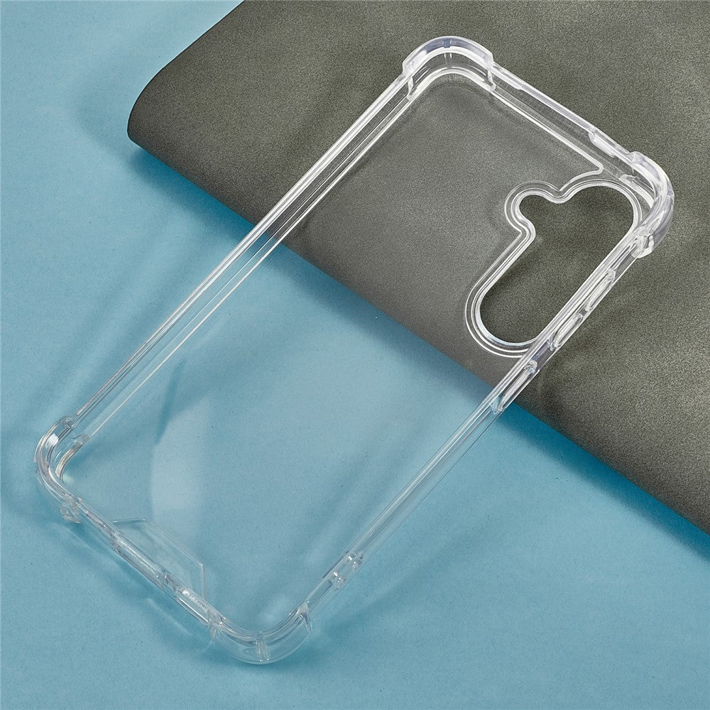 For Samsung Galaxy A17 5G / A16 4G / 5G Clear Phone Case TPU + Acrylic 1.5mm Shockproof Back Cover