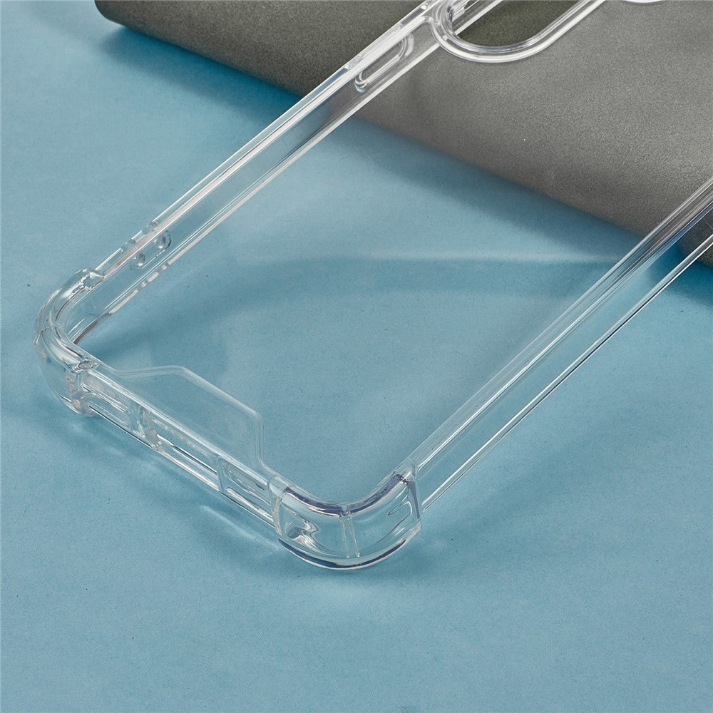For Samsung Galaxy A17 5G / A16 4G / 5G Clear Phone Case TPU + Acrylic 1.5mm Shockproof Back Cover