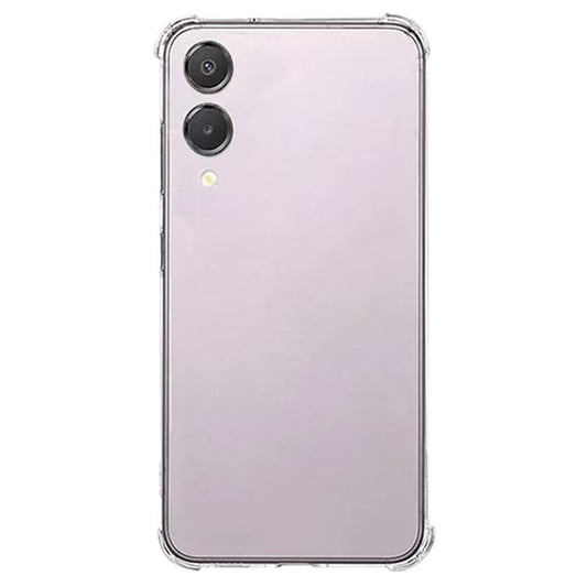 SHANWO For Samsung Galaxy S25 Edge TPU Clear Case 1.5mm Shockproof Mobile Back Cover