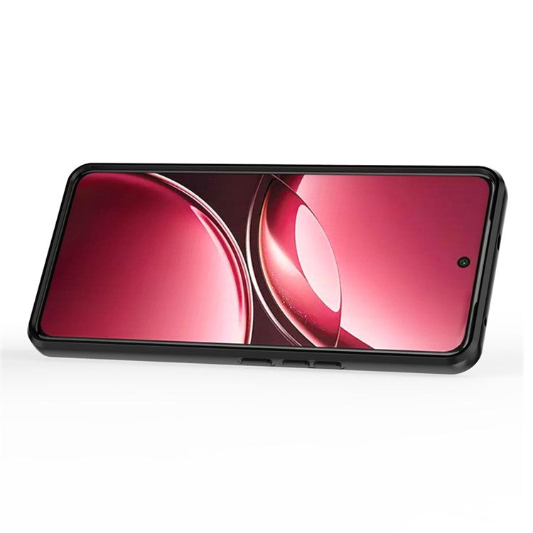 For vivo V50 5G Case PC + TPU Kickstand Phone Protector with Lens Cover - Purple