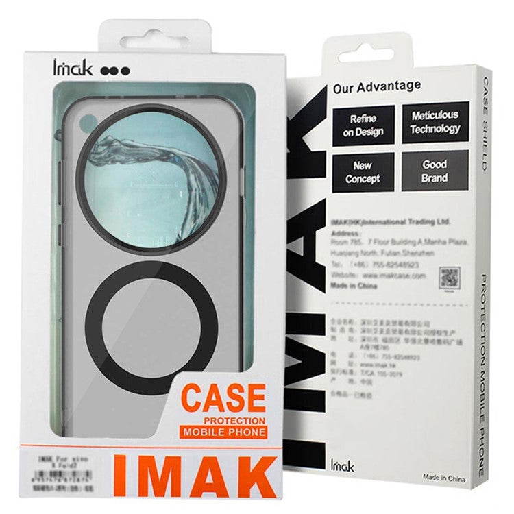 IMAK For Realme 14 Pro 5G Case Compatible with MagSafe PC + TPU Protective Phone Back Cover