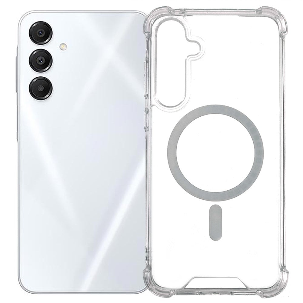 For Samsung Galaxy A17 5G / A16 4G / 5G Clear Phone Case Compatible with MagSafe 1.5mm Shockproof Back Cover