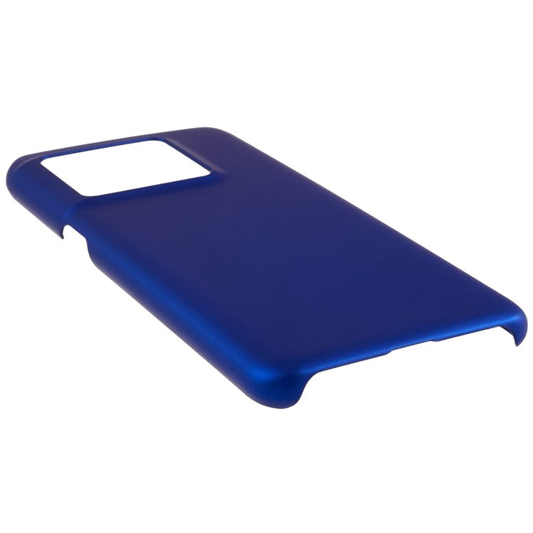For OnePlus Ace Pro 5G / 10T 5G Rubberized Phone Case Glossy Hard PC Non-Slip Shockproof Cove - Blue