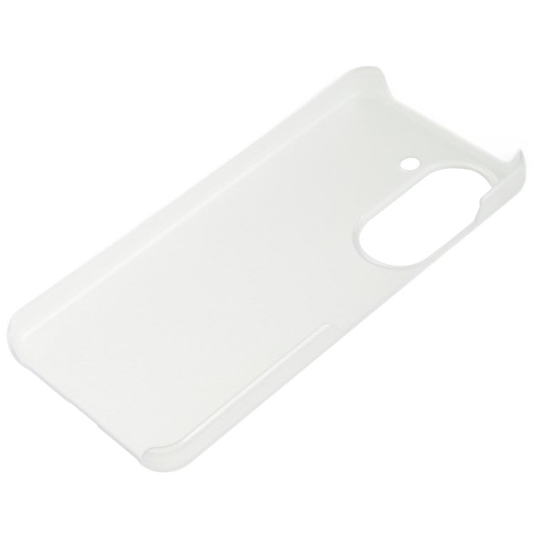 For Asus Zenfone 9 5G Glossy Rubberized Mobile Everyday Case Hard PC Shockproof Defender Phone Cover - Transparent