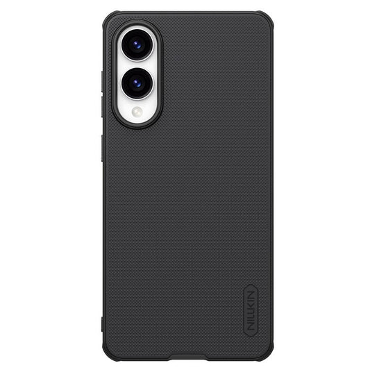 NILLKIN Frosted Shield Pro For Samsung Galaxy S25 Edge Case Matte PC + TPU Phone Cover - Black