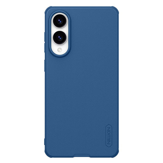NILLKIN Frosted Shield Pro For Samsung Galaxy S25 Edge Case Matte PC + TPU Phone Cover - Blue