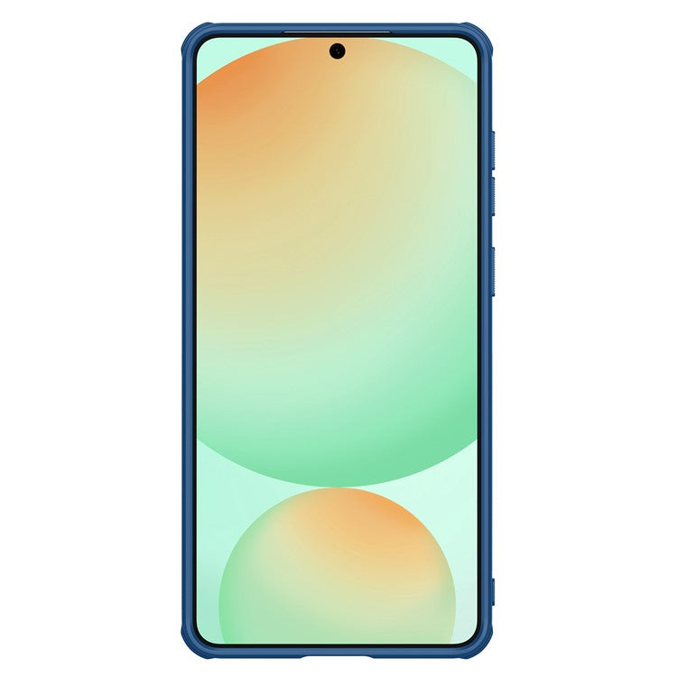 NILLKIN Frosted Shield Pro For Samsung Galaxy S25 Edge Case Matte PC + TPU Phone Cover - Blue