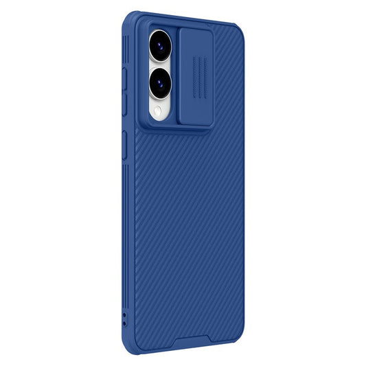 NILLKIN Camshield Pro Series for Samsung Galaxy S25 Edge Case PC + TPU Slide Camera Lid Phone Cover - Blue