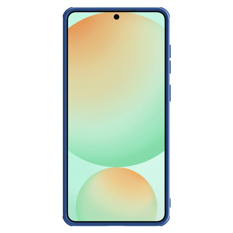 NILLKIN Camshield Pro Series for Samsung Galaxy S25 Edge Case PC + TPU Slide Camera Lid Phone Cover - Blue