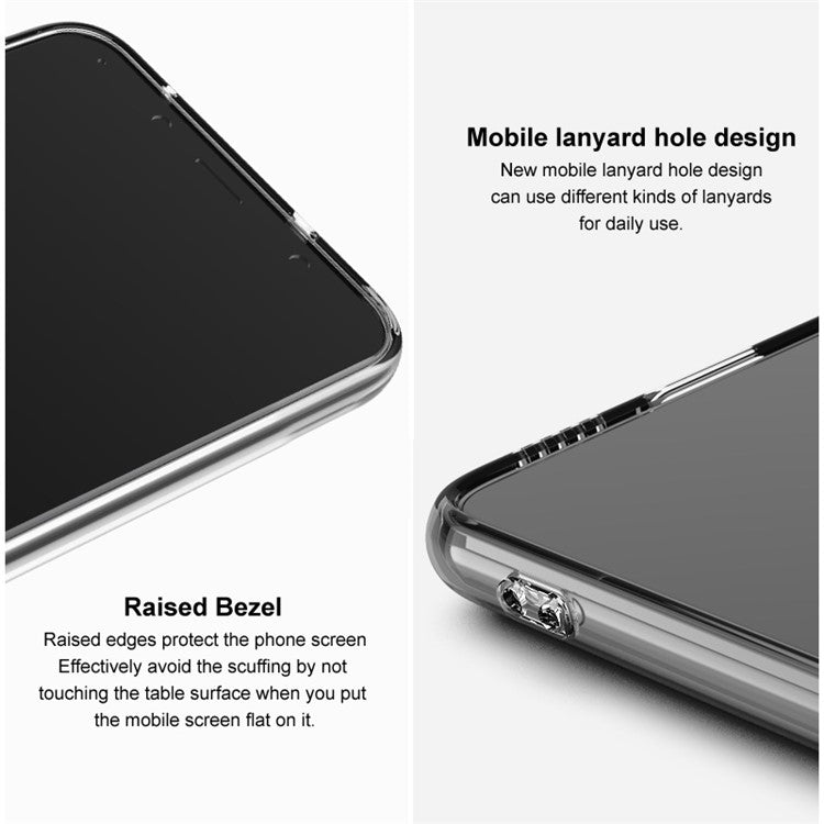 IMAK UX-5 Series For Samsung Galaxy S25 Edge Case Shockproof TPU Clear Slim Back Shell