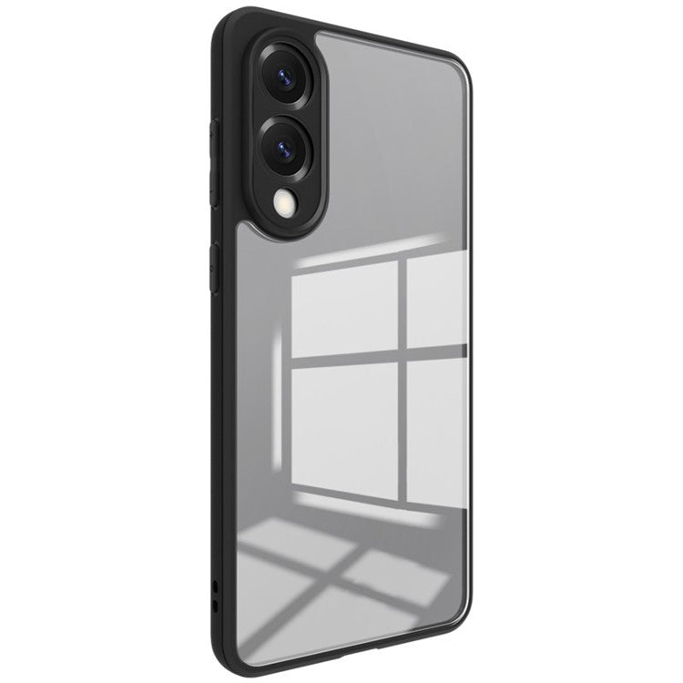 IMAK UX-9A Series for Samsung Galaxy S25 Edge Case Clear TPU PC Phone Cover Reinforced Corners