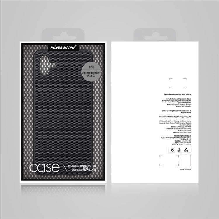 NILLKIN Drop-proof Phone Case for Samsung Galaxy M13 5G, Scratch-resistant Cell Phone Back Cover