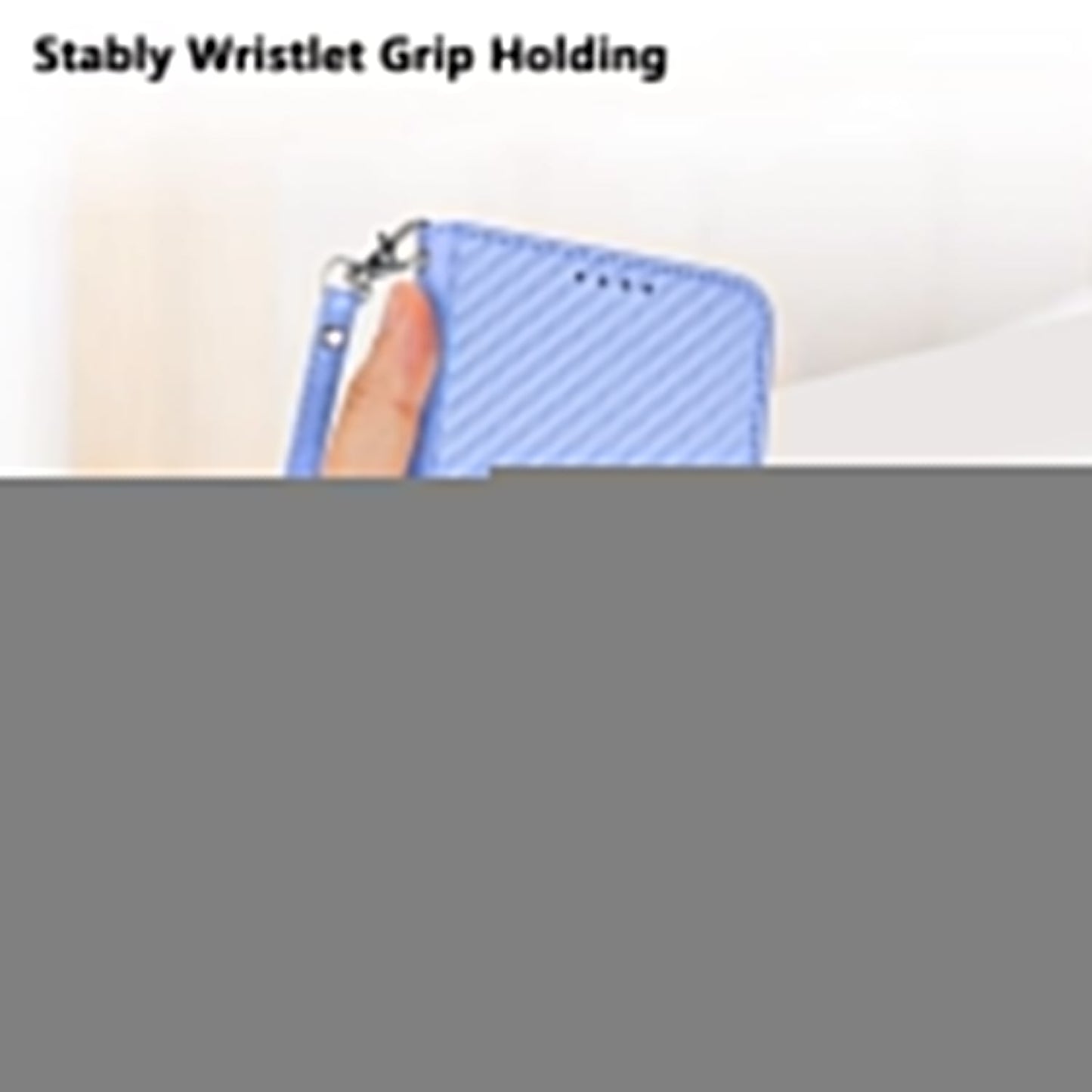 For Samsung Galaxy M16 5G / Galaxy F16 5G Wallet Case with Strap Carbon Fiber Texture Leather Mobile Cover - Purple