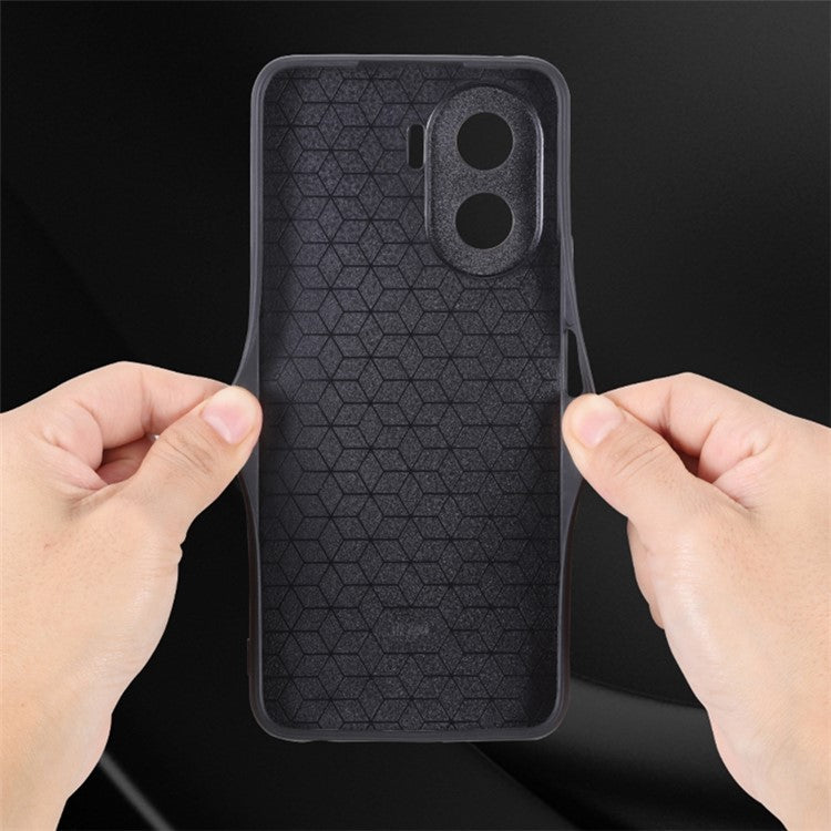 AZNS Imprinted Pattern Phone Case for Honor X40i 5G, PU Leather Coated TPU Shockproof Protective Cover - Green