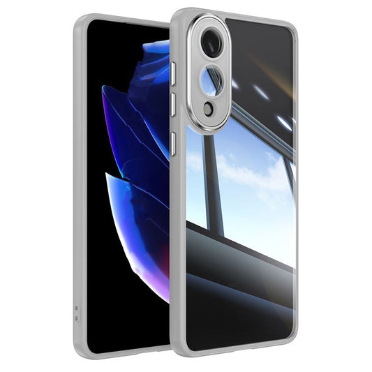 For Samsung Galaxy S25 Edge Case Drop-Proof TPU + Acrylic Protective Phone Cover - Grey