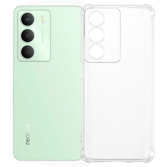 For Realme 14x 5G  /  C75 Phone Case Reinforced Four Corner Anti-Drop Clear TPU Cover