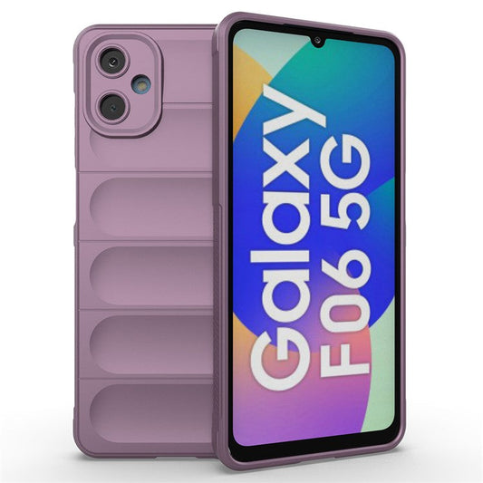 For Samsung Galaxy F06 5G  /  M06 5G Case Anti-Drop Soft TPU Rugged Phone Back Cover - Light Purple