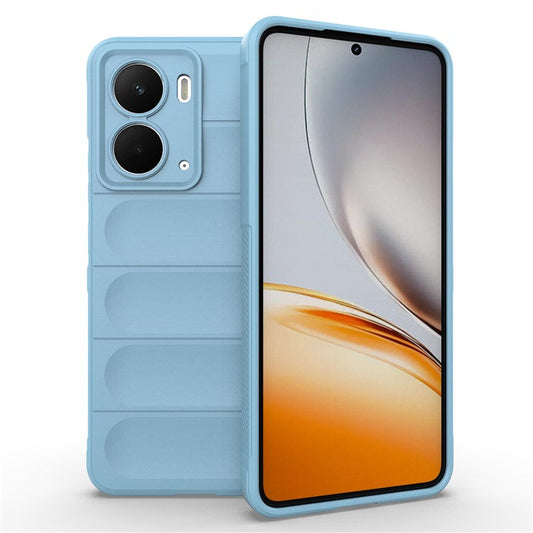 For Realme P3 5G  /  Neo7x 5G Case Anti-Drop Soft TPU Rugged Phone Back Cover - Baby Blue
