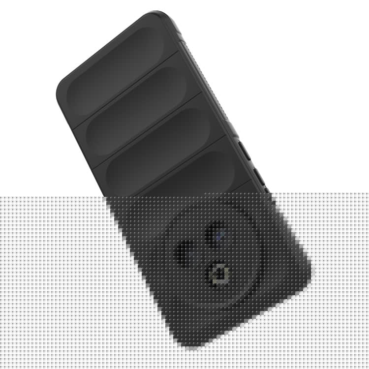 For Realme P3 Pro 5G Case Anti-Drop Soft TPU Rugged Phone Back Cover - Black