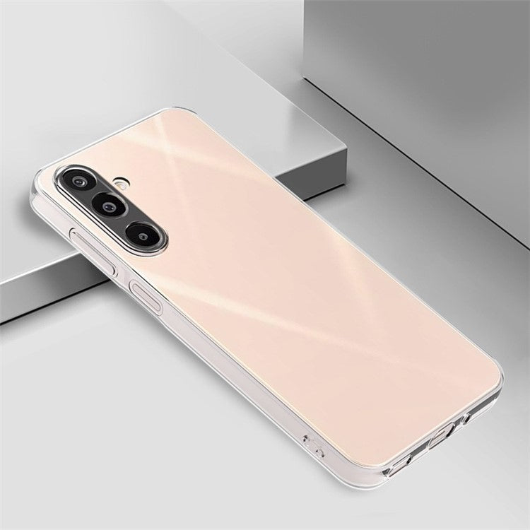 For Samsung Galaxy M16 5G / F16 5G Back Cover Ultra Thin Flexible TPU Clear Phone Case