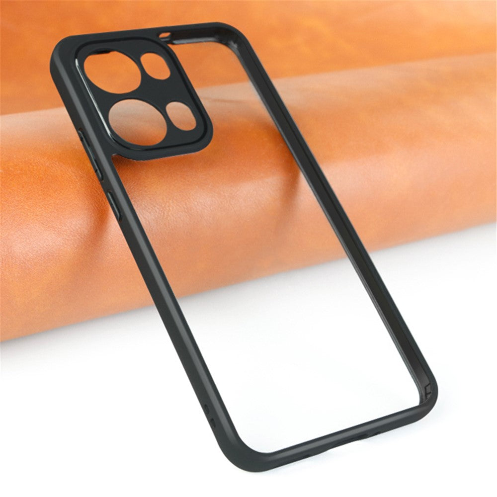 For Oppo Reno13 Pro 5G Case Shockproof PC + TPU Clear Back Phone Cover