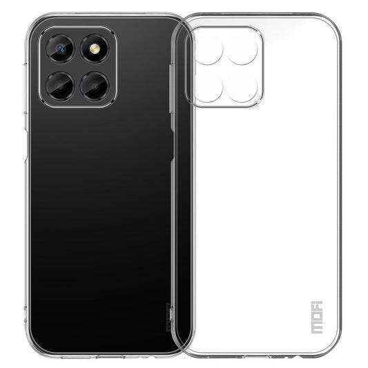 MOFI for Honor X8 5G Bump Proof TPU Shell, Clear Crystal Not-Yellowing Case Protective Phone Cover