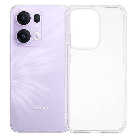 For Oppo Reno13 Pro 5G Case Transparent TPU Phone Back Cover Airbag Protection