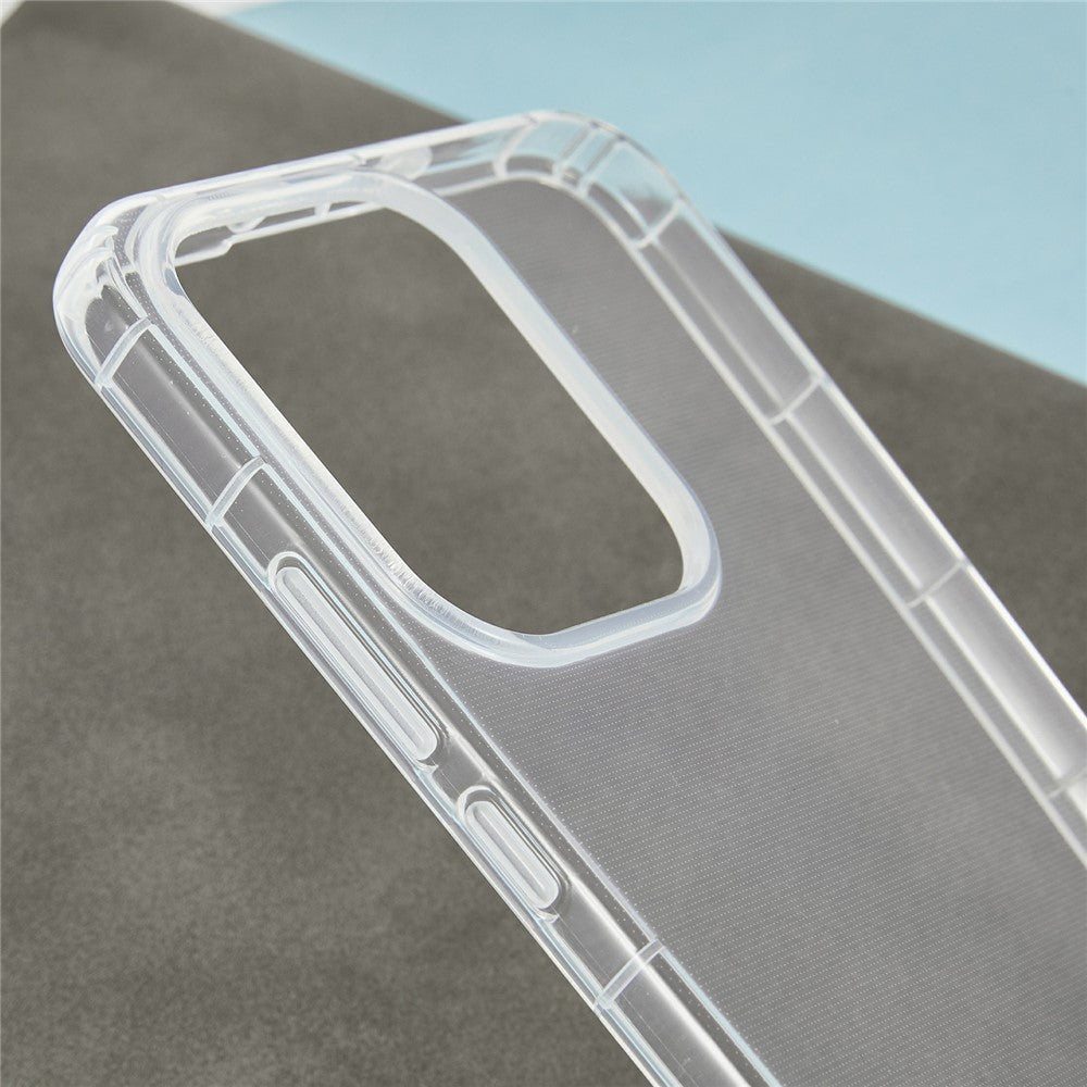 For Oppo Reno13 Pro 5G Case Transparent TPU Phone Back Cover Airbag Protection