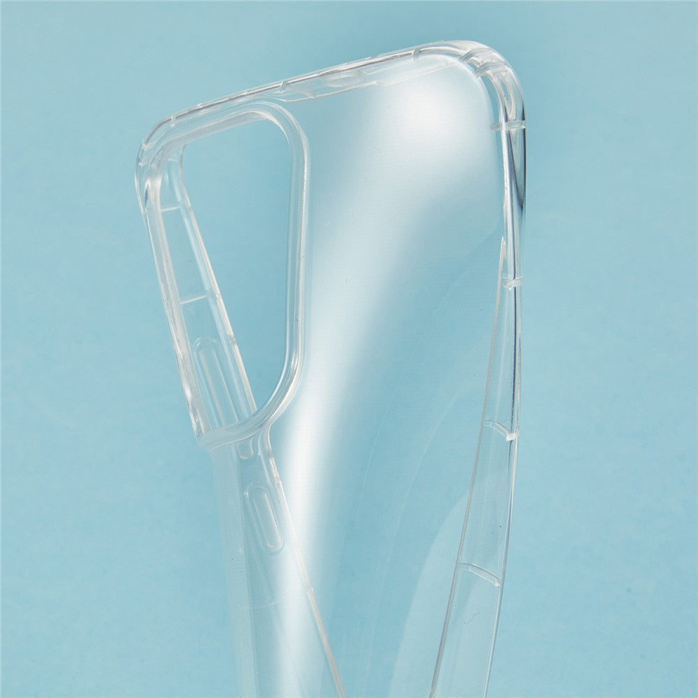 For Oppo Reno13 Pro 5G Case Transparent TPU Phone Back Cover Airbag Protection