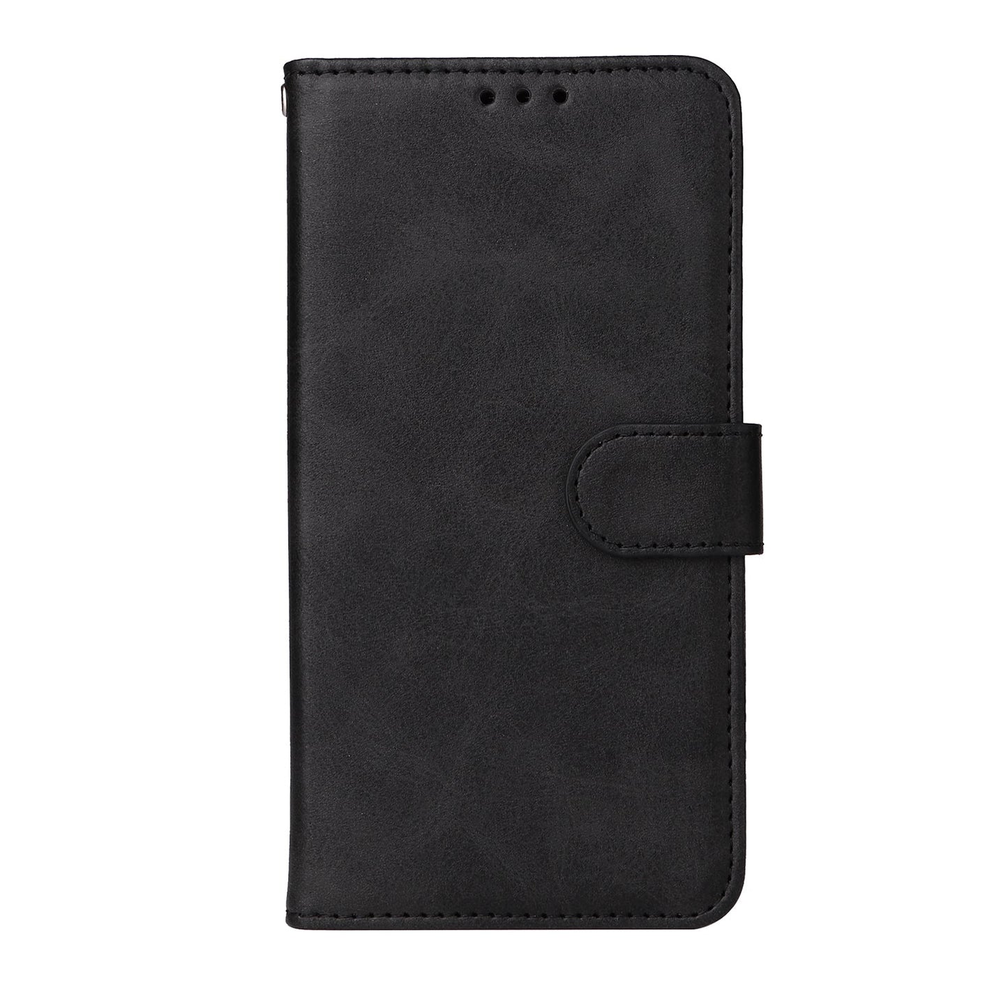 For Samsung Galaxy F06 5G Case Wallet PU Leather Folio Flip Phone Cover - Black