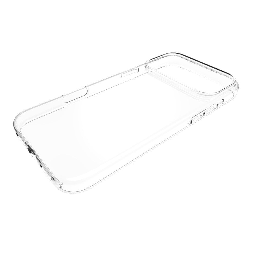 For iPhone 17 Pro Max Case Watermark Resistant TPU Clear Phone Back Cover